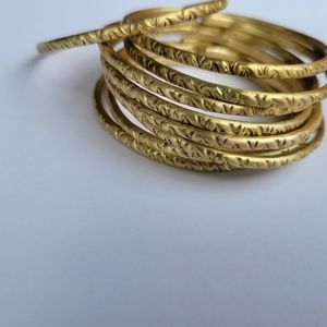 Brass Bangle | Brass Bangle Bracelets | Stacking Bracelets | Adjustable Cuff